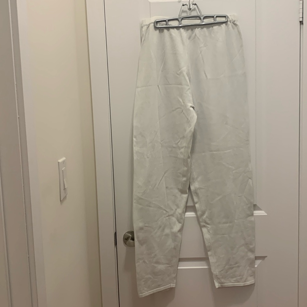 Vintage L Carol Patterson white pants